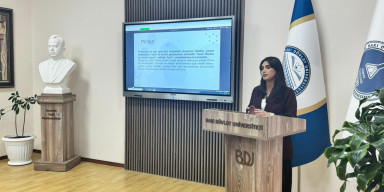 Günay Cəfərovanın təqdimatında elmi seminar keçirildi