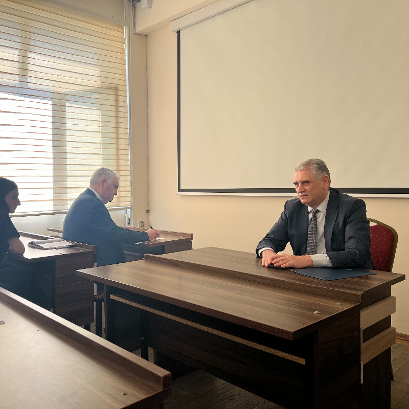 Avropa və Amerika ölkələrinin yeni və müasir tarixi kafedrasında “Müasir dövrdə Tarix elminin aktual problemləri” mövzusunda ustad dərsi keçirilmişdir