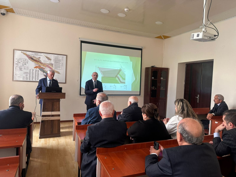 BDU-da geodinamik proseslərin şəhərsalmaya təsiri tədqiq olunur