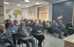 BDU-da ustad dərsi: “Peyk məlumatlarının şəhərsalma və kadastr işində tətbiqi”