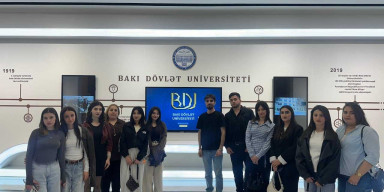 Şirvan Dövlət İqtisadiyyat və Humanitar Kollecinin tələbələri BDU-nun Tarix fakültəsində