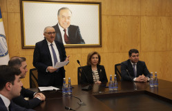 BDU-da “Heydər Əliyev mühazirələri” layihəsi çərçivəsində AQUPDK-nın sədri Bahar Muradova ilə görüş