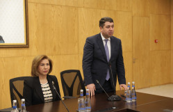 BDU-da “Heydər Əliyev mühazirələri” layihəsi çərçivəsində AQUPDK-nın sədri Bahar Muradova ilə görüş