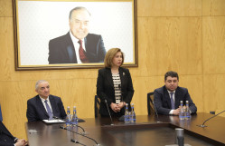 BDU-da “Heydər Əliyev mühazirələri” layihəsi çərçivəsində AQUPDK-nın sədri Bahar Muradova ilə görüş