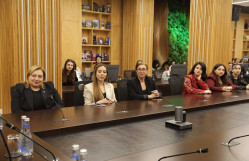 BDU-da “Heydər Əliyev mühazirələri” layihəsi çərçivəsində AQUPDK-nın sədri Bahar Muradova ilə görüş