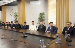 BDU-da “Heydər Əliyev mühazirələri” layihəsi çərçivəsində AQUPDK-nın sədri Bahar Muradova ilə görüş