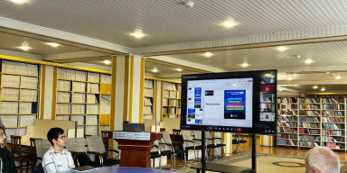 Biologiya fakültəsinin məzunları tələbələrə ikili diplom proqramları və dövlət təqaüdləri vasitəsilə xaricdə təhsil imkanları barədə seminar keçirib