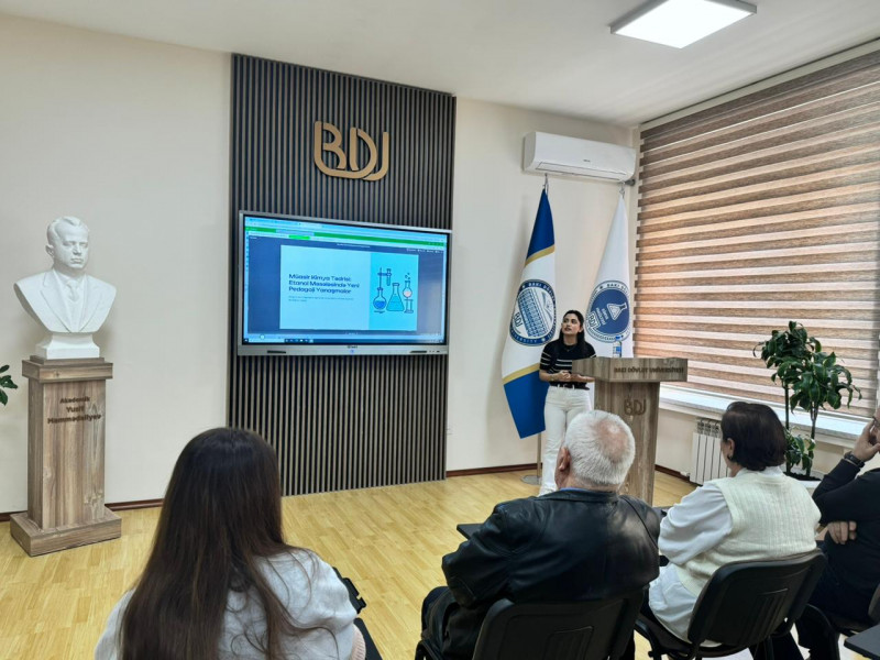 Cəfərova Tünzalənin təqdimatında elmi seminar keçirildi