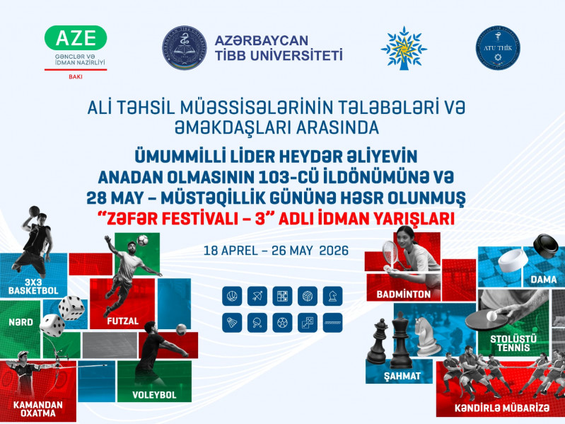 Ümummilli Lider Heydər Əliyevin anadan olmasının 103-cü ildönümü gününə həsr olunmuş şahmat turniri keçirilmişdi.