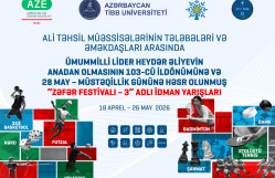 Ümummilli Lider Heydər Əliyevin anadan olmasının 103-cü ildönümü gününə həsr olunmuş şahmat turniri keçirilmişdi.