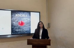 Xocalı faciəsinin 34-cü ildönümünə həsr olunmuş tədbir keçirilib