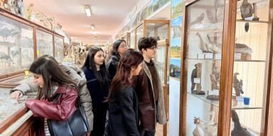 Təbiət Tarixi Muzeyinə elmi  ekskursiya