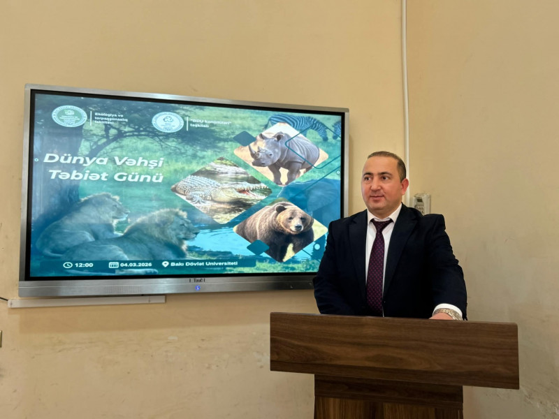 “3 mart - Ümumdünya Vəhşi Təbiət Günü”