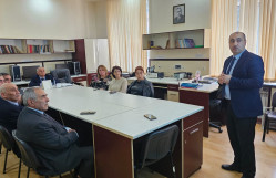 Fiziki elektronika kafedrasında elmi seminar keçirilib