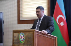 RİNN yanında Elektron Təhlükəsizlik Xidmətinin rəisi BDU-da ustad dərsi keçib: “Çoxqatlı təhlükəsizlik arxitekturası”