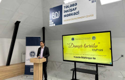 BDU-da “Danışır təcrübə” layihəsinin növbəti qonağı “APA Holdinq”in prezidenti Vüsalə Mahirqızı olub