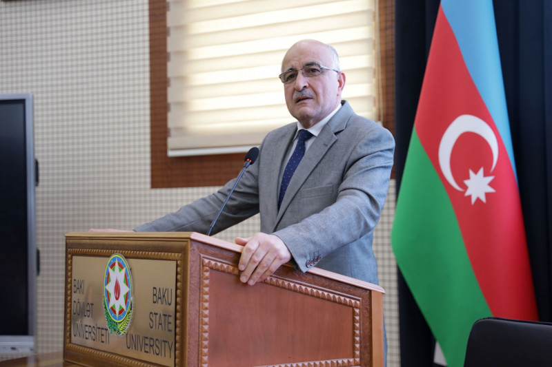 Bakı Dövlət Universitetində “Çoxqatlı təhlükəsizlik arxitekturası” mövzusunda Ustad dərs keçirilmişdir