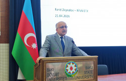 Bakı Dövlət Universitetində “Çoxqatlı təhlükəsizlik arxitekturası” mövzusunda Ustad dərs keçirilmişdir