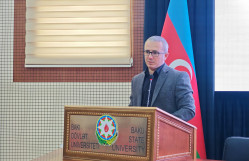 Bakı Dövlət Universitetində “Çoxqatlı təhlükəsizlik arxitekturası” mövzusunda Ustad dərs keçirilmişdir