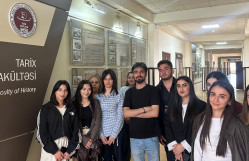 ŞİRVAN DÖVLƏT İQTİSADİYYAT VƏ HUMANİTAR KOLLECİNİN TƏLƏBƏLƏRİ BDU-NUN TARİX FAKÜLTƏSİNDƏ