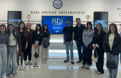 ŞİRVAN DÖVLƏT İQTİSADİYYAT VƏ HUMANİTAR KOLLECİNİN TƏLƏBƏLƏRİ BDU-NUN TARİX FAKÜLTƏSİNDƏ