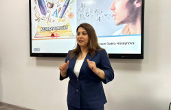 BDU-da “Azərbaycan dili - Açıq dərslər” layihəsinin növbəti qonağı dosent Xatirə Hüseynova olub