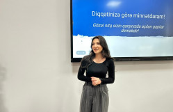 BDU-da “Azərbaycan dili - Açıq dərslər” layihəsinin növbəti qonağı dosent Xatirə Hüseynova olub