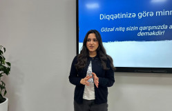 BDU-da “Azərbaycan dili - Açıq dərslər” layihəsinin növbəti qonağı dosent Xatirə Hüseynova olub