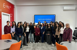 BDU-da “Azərbaycan dili - Açıq dərslər” layihəsinin növbəti qonağı dosent Xatirə Hüseynova olub