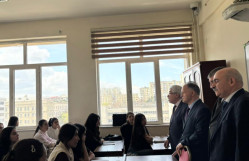 Azərbaycan tarixi (təbiət fakültələri üzrə) kafedrasında “Azərbaycan türklərinin təşəkkül tarixi: gerçəkliklər və saxtalaşdırmalar” mövzusunda ustad dərsi keçirilmişdir