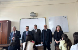 Azərbaycan tarixi (təbiət fakültələri üzrə) kafedrasında “Azərbaycan türklərinin təşəkkül tarixi: gerçəkliklər və saxtalaşdırmalar” mövzusunda ustad dərsi keçirilmişdir
