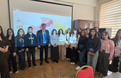 Mənbəşünaslıq, tarixşünaslıq və metodika kafedrasında “Şəki hakimliyi (886-1117) regional dövlətlərarası münasibətlər kontekstində” mövzusunda ustad dərsi keçirilmişdir