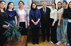 Qazaxıstan Respublikasının Əl-Fərabi adına Milli Universitetinin magistrantları Bakı Dövlət Universitetində təcrübə keçmişlər