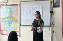 Avropa və Amerika ölkələrinin yeni və müasir tarixi kafedrasında “İkinci Dünya müharibəsinin nəticələri” mövzusunda ustad dərsi keçirilmişdir.