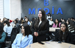 AZƏRTAC-ın İdarə Heyəti sədrinin müavini Dağbəyi İsmayılovla BDU-da “Professor Nəsir İmanquliyev dərsləri”