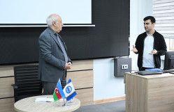 AZƏRTAC-ın İdarə Heyəti sədrinin müavini Dağbəyi İsmayılovla BDU-da “Professor Nəsir İmanquliyev dərsləri”