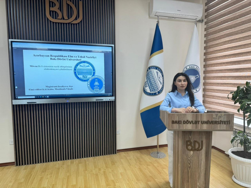 Şıxaliyeva Aişə təqdimatında elmi seminar keçirildi