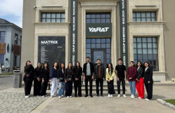 “YARAT” Müasir İncəsənət Mərkəzinə ekskursiya təşkil olunub