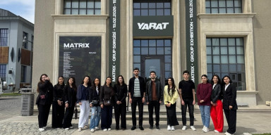 BDU tələbələrinin “YARAT” Müasir İncəsənət Mərkəzinə ekskursiyası