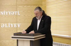 Rumıniyanın Azərbaycandakı səfiri və Petre Andrei Universitetinin rektorunun rəhbərlik etdiyi nümayəndə heyəti BDU-da