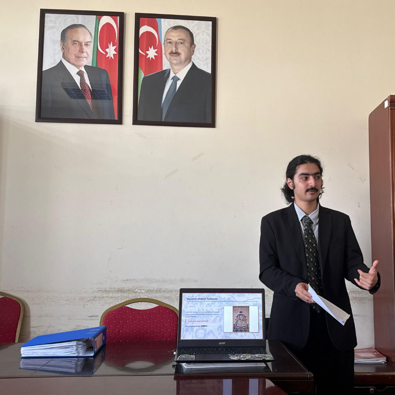Asiya və Afrika ölkələri tarixi kafedrasında “Tayvan adası Çin sülaləsi hakimiyyəti illərində (1683-1895)” mövzusunda elmi seminar keçirilmişdir