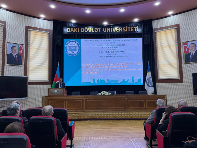 BDU-da tələbələrin “Gələcəyin alimləri” adlı XI Respublika elmi konfransı