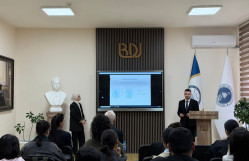 “Hidrotermal üsulla karbon kvant nöqtələrinin dopinqi və sintezi” mövzusuna həsr olunmuş elmi seminar təşkil olunub