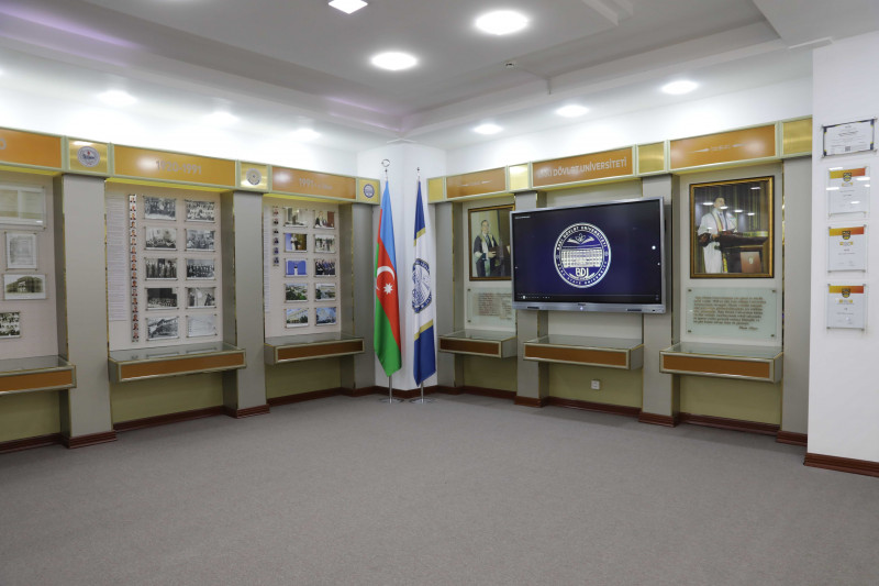 BDU-nun tarixi muzeyinin yenidənqurulmadan sonra açılış mərasimi