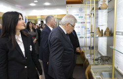 BDU-nun tarixi muzeyinin yenidənqurulmadan sonra açılış mərasimi