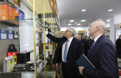 BDU-nun tarixi muzeyinin yenidənqurulmadan sonra açılış mərasimi