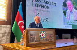 “Ustaddan öyrən”: BDU-da tanınmış yazıçı Seyran Səxavətlə görüş