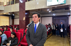 “Ustaddan öyrən”: BDU-da tanınmış yazıçı Seyran Səxavətlə görüş
