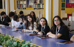 BDU-da “Gənclər sülh naminə mədəniyyətlərarası dialoqda – Bakı Forumu” çərçivəsində təlimlər