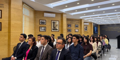 BDU-da “YENİ Klubun”un növbəti layihəsi: “Ulu Öndər Heydər Əliyevin siyasi irsi və dövlətçilik baxışları”